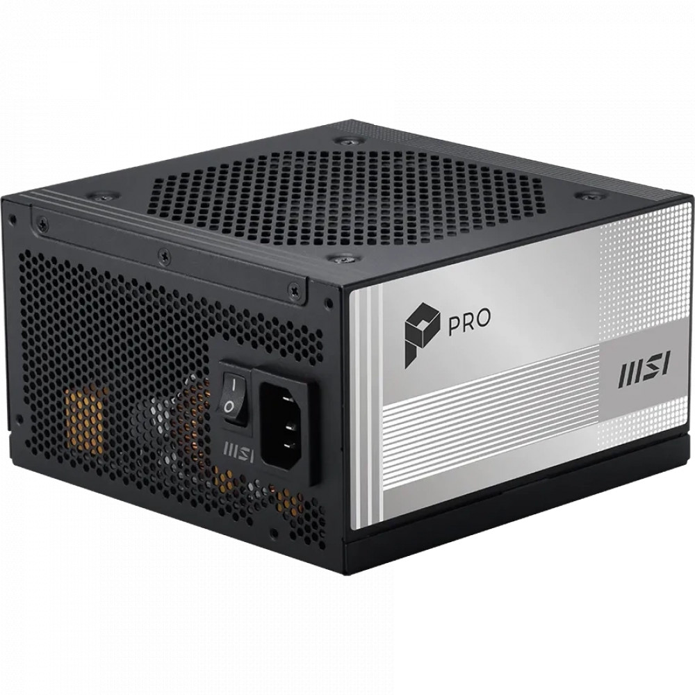 Блок питания MSI PRO A1000PL PCIE5 1000W 306-7ZPLX11-HD8 1000 Вт, 80+ Platinum - миниатюра 2