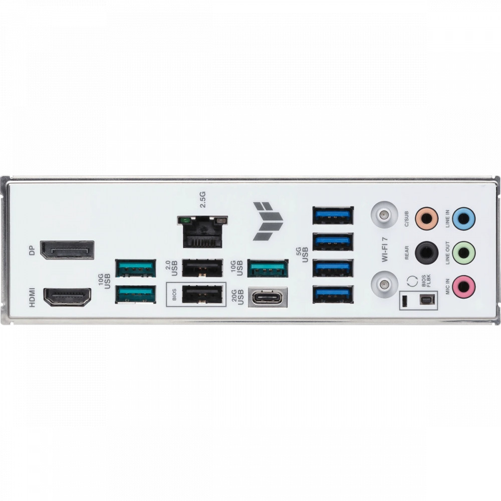 Материнская плата Asus TUF GAMING B850-BTF WIFI White ATX, AMD AM5 - миниатюра 5
