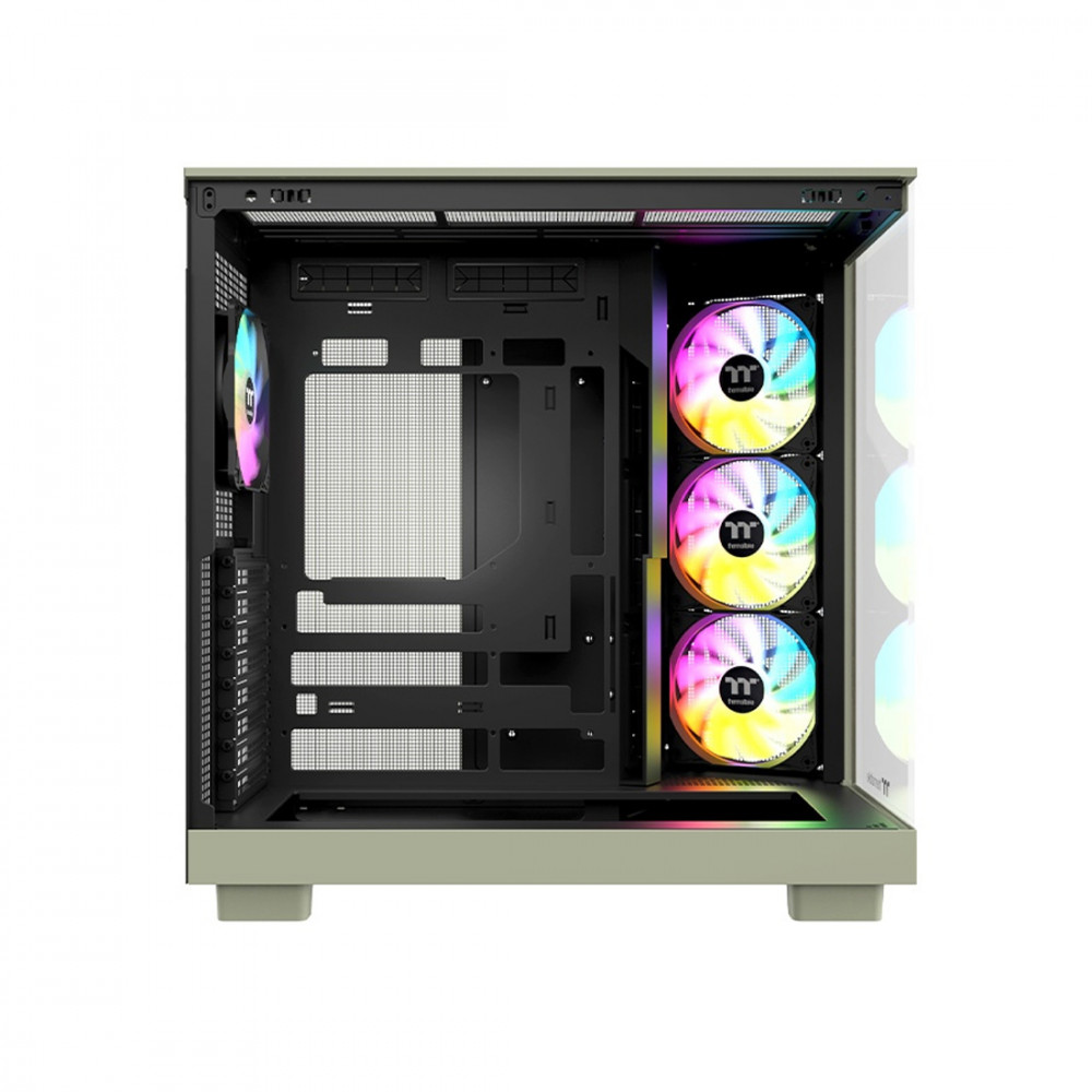 Корпус Thermaltake View 380 XL WS ARGB Matcha Green CA-11E-00MEWN-WS Mid-Tower - миниатюра 2