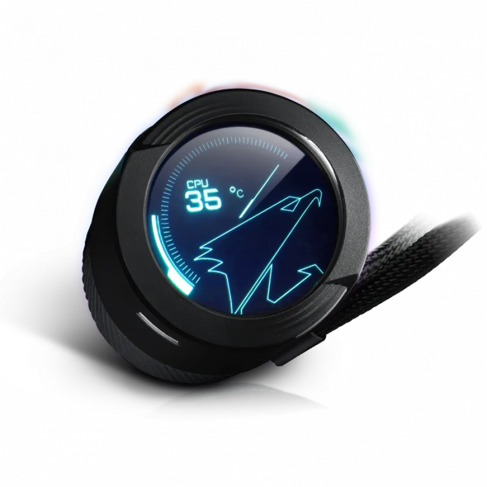 Система охлаждения Gigabyte GP-AORUS WATERFORCEX240 Для процессора - миниатюра 5