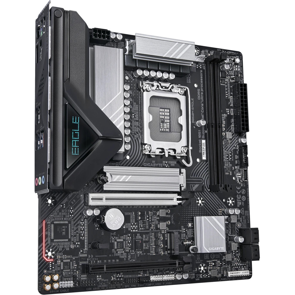 Материнская плата Gigabyte B860M EAGLE Micro-ATX, LGA 1851 — фото товара
