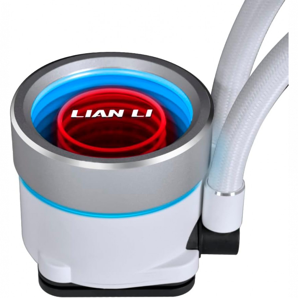 Система охлаждения Lian Li GALAHAD II TRINITY 360 ARGB White GA2T36W Для процессора - миниатюра 5