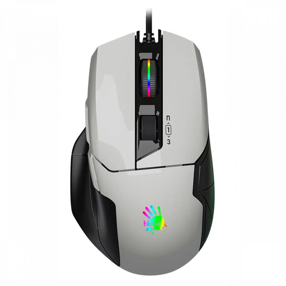 Мышь A4Tech Bloody W70 Max W70 MAX (PANDA WHITE) Игровые, Проводная — фото товара