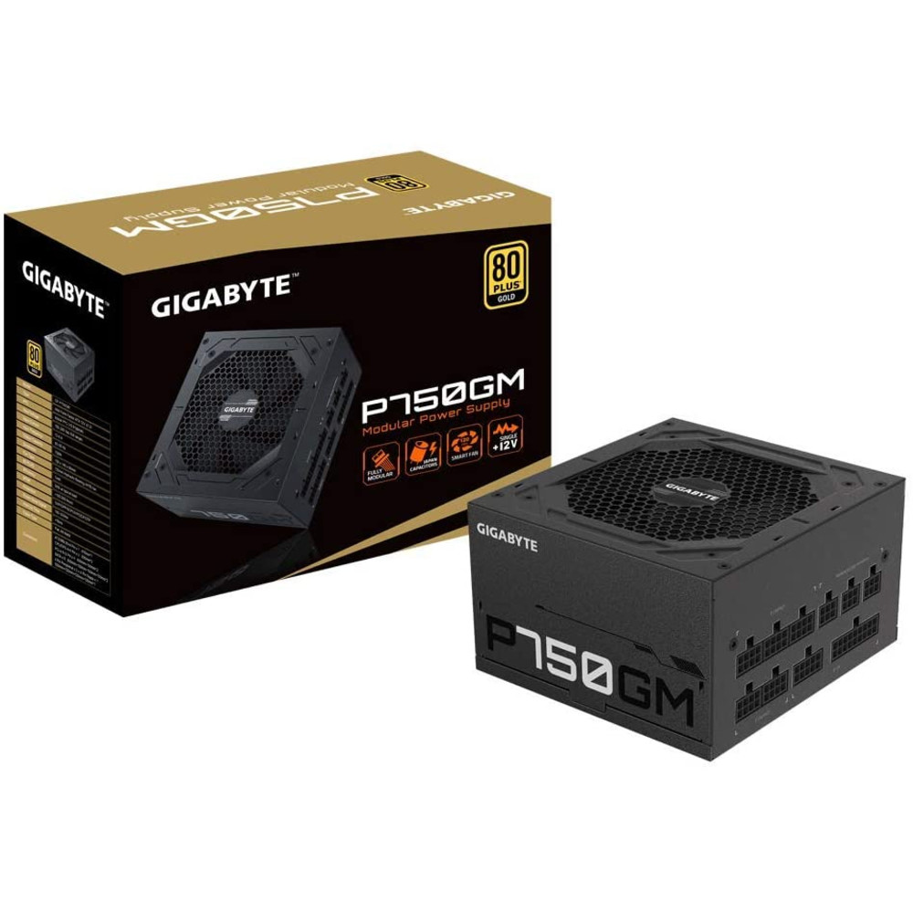 Блок питания Gigabyte GP-P750GM (80 Plus Gold 750W, Modular, Smart Fan, Smart Power Protection, 5 Year Warranty, Power Supply) 750 Вт - миниатюра 7