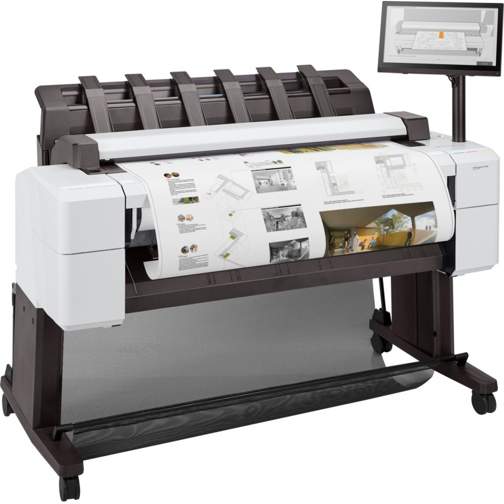 Плоттер HP DesignJet T2600 PostScript 3XB78A Цветной, Струйная, A0+ (36 дюймов) (914), 36" — фото товара