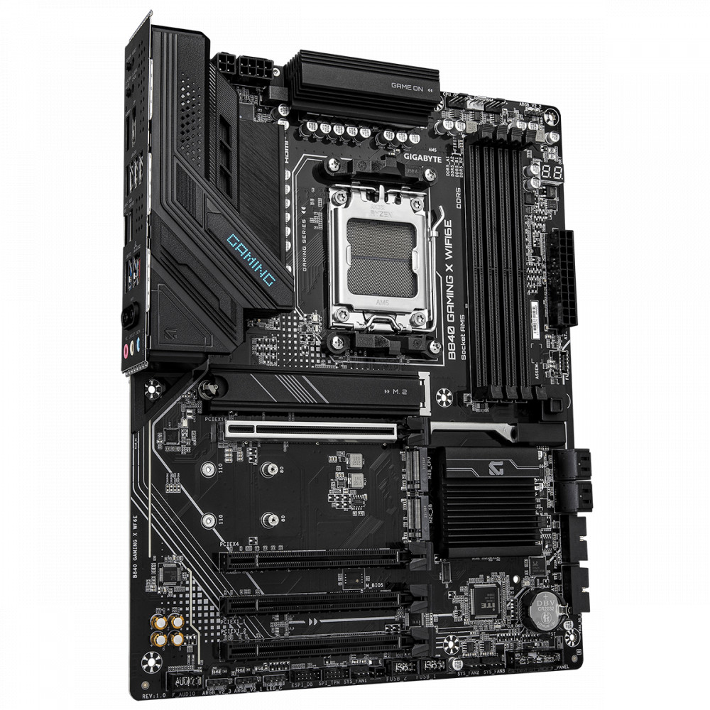 Материнская плата Gigabyte B840 GAMING X WIFI6E ATX, AMD AM5 — фото товара
