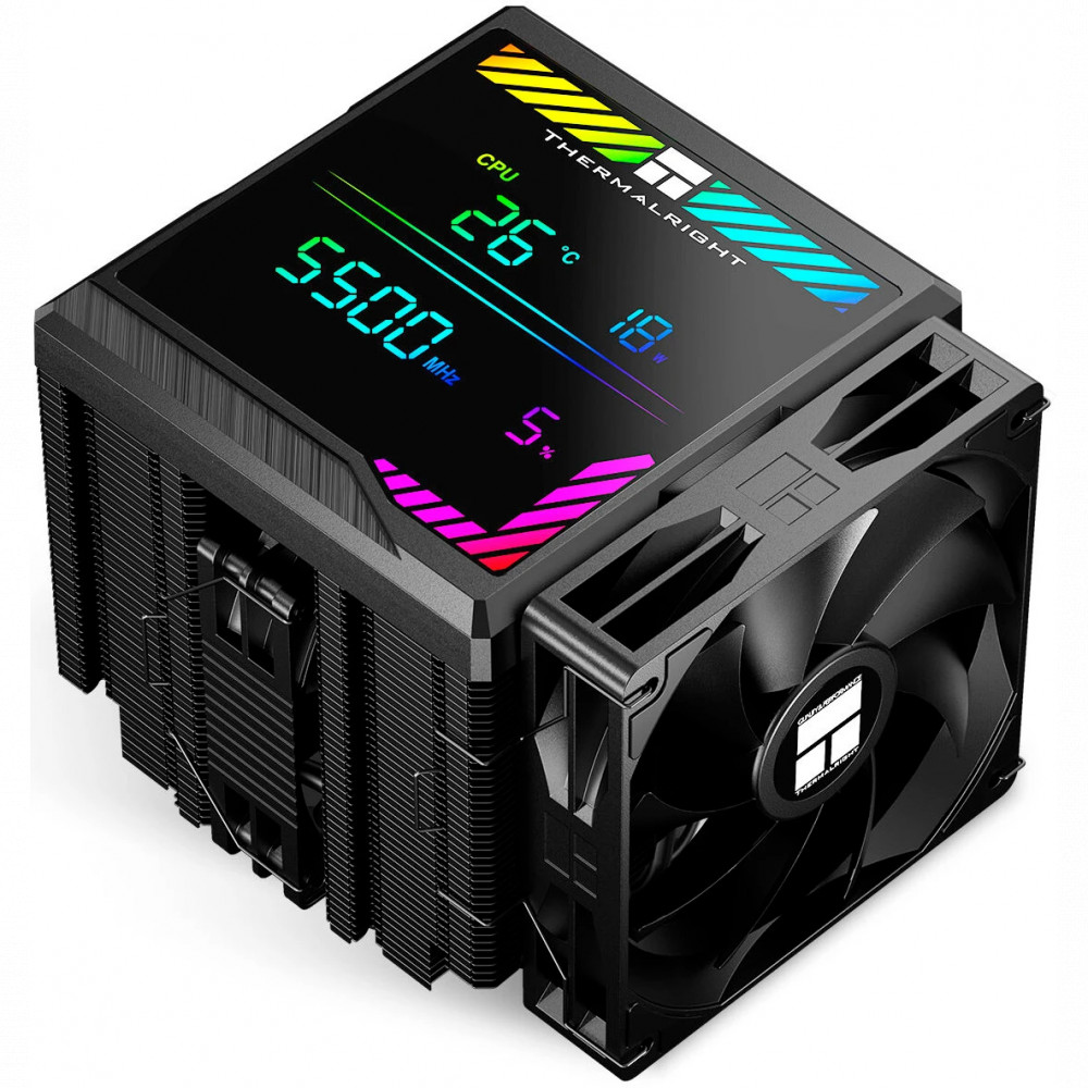 Система охлаждения Thermalright Peerless Assassin 140 Digital Black PA140-DG-BL Для процессора — фото товара