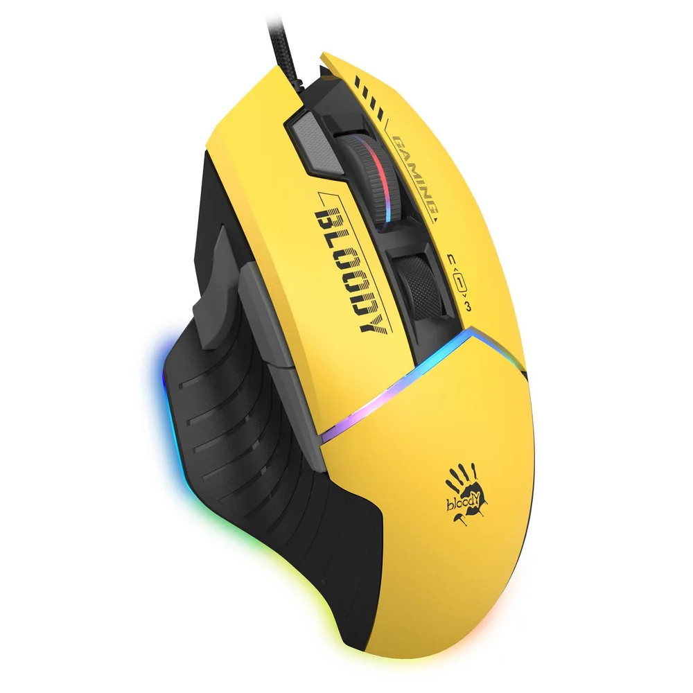 Мышь A4Tech Bloody W95 Max Sports Lime W95-Max Sports Lime Игровые, Проводная - миниатюра 2