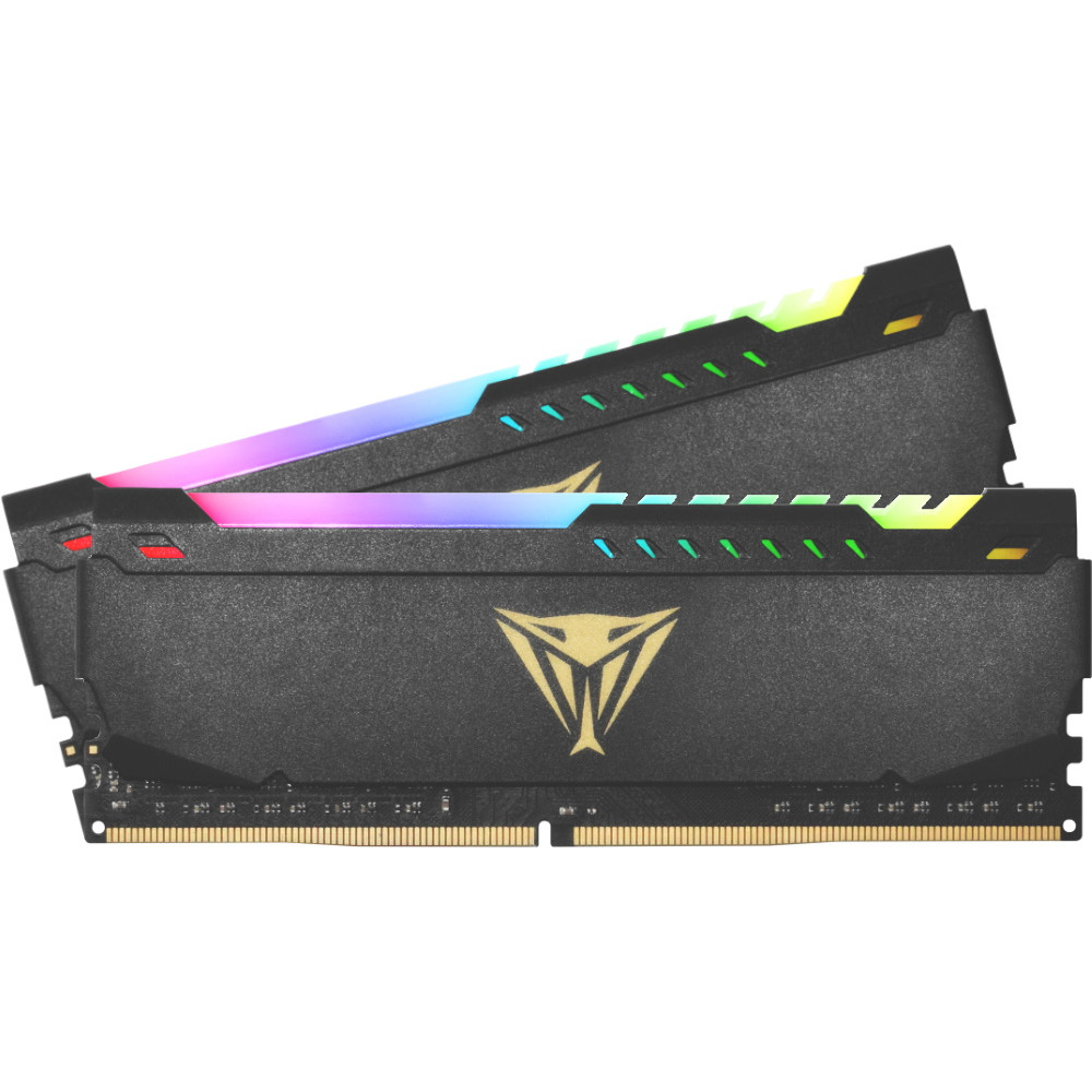 ОЗУ Patriot Viper Steel RGB PVSR464G360C0K DIMM, DDR4, 64 Гб (2 х 32 Гб), 3600 МГц — фото товара