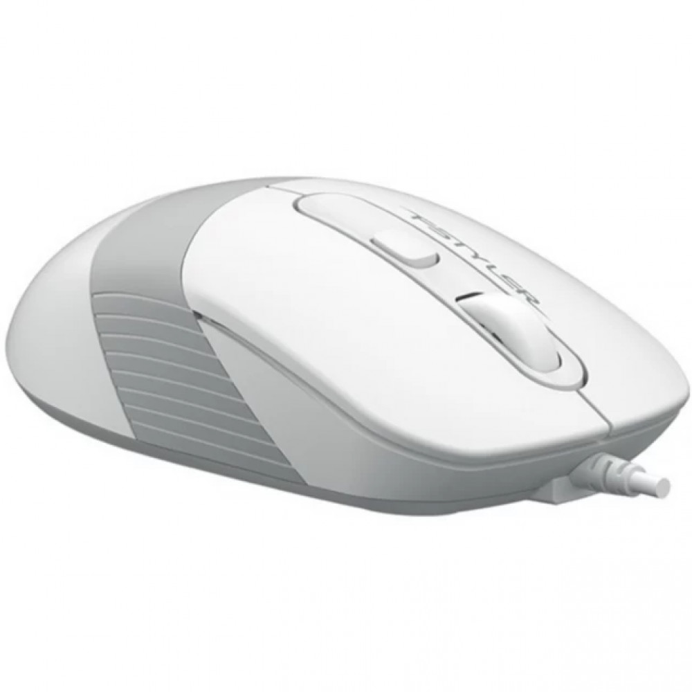 Мышь A4Tech FM10S USB WHITE Бюджетные, Проводная - миниатюра 2