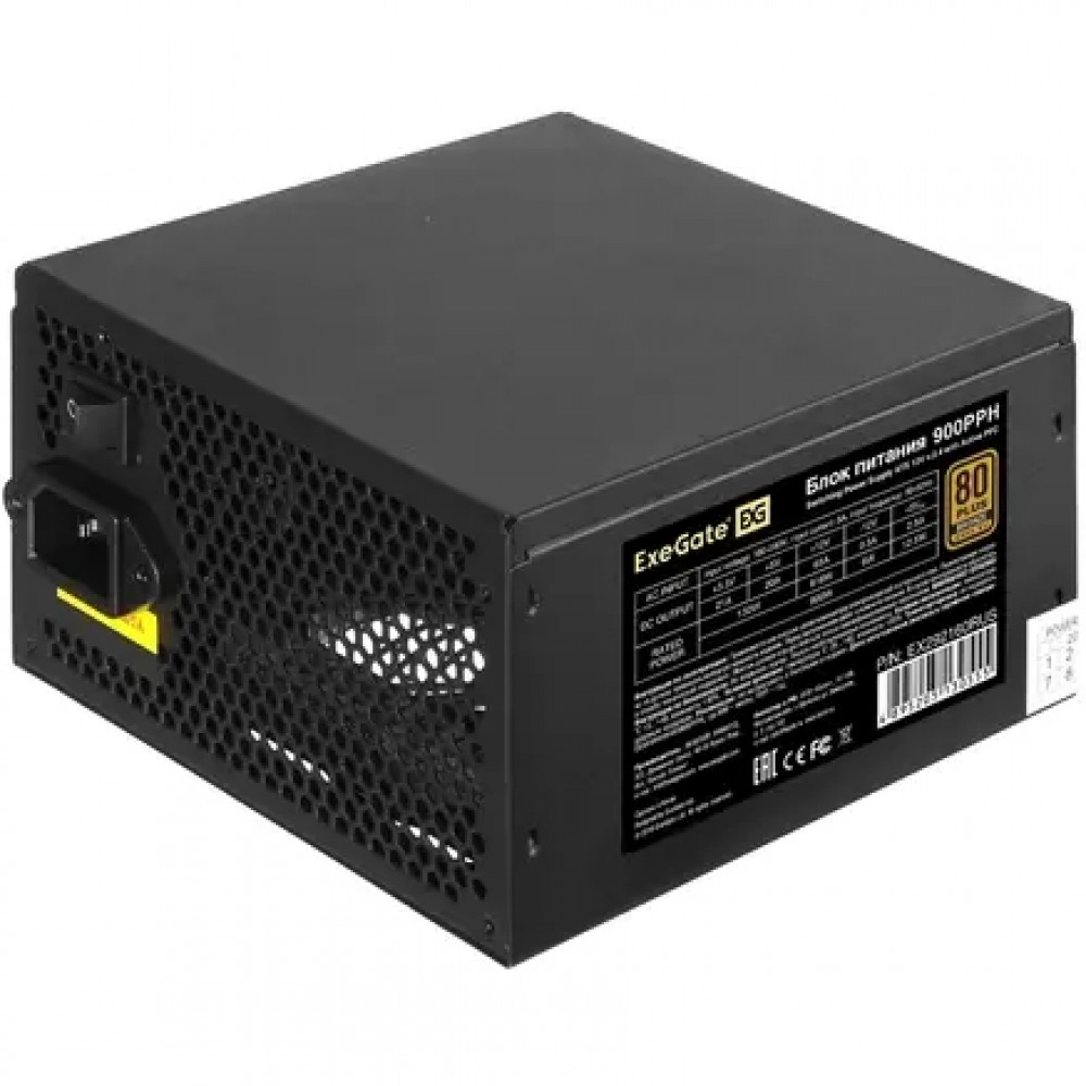 Блок питания ExeGate 900PPH OEM EX292160RUS-OEM-S 900 Вт, 80+ Bronze — фото товара