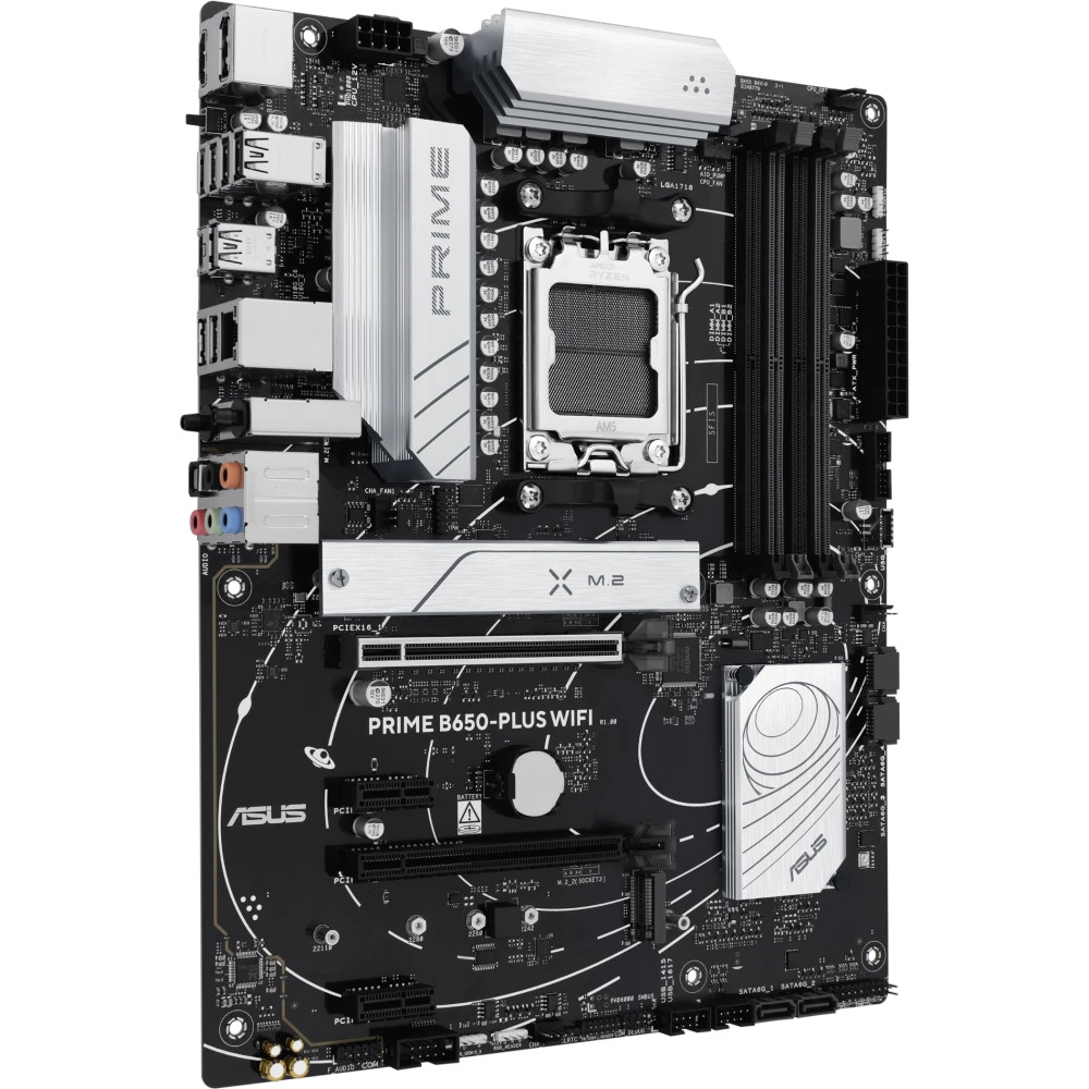 Материнская плата Asus PRIME B650-PLUS WIFI ATX, AMD AM5 - миниатюра 2