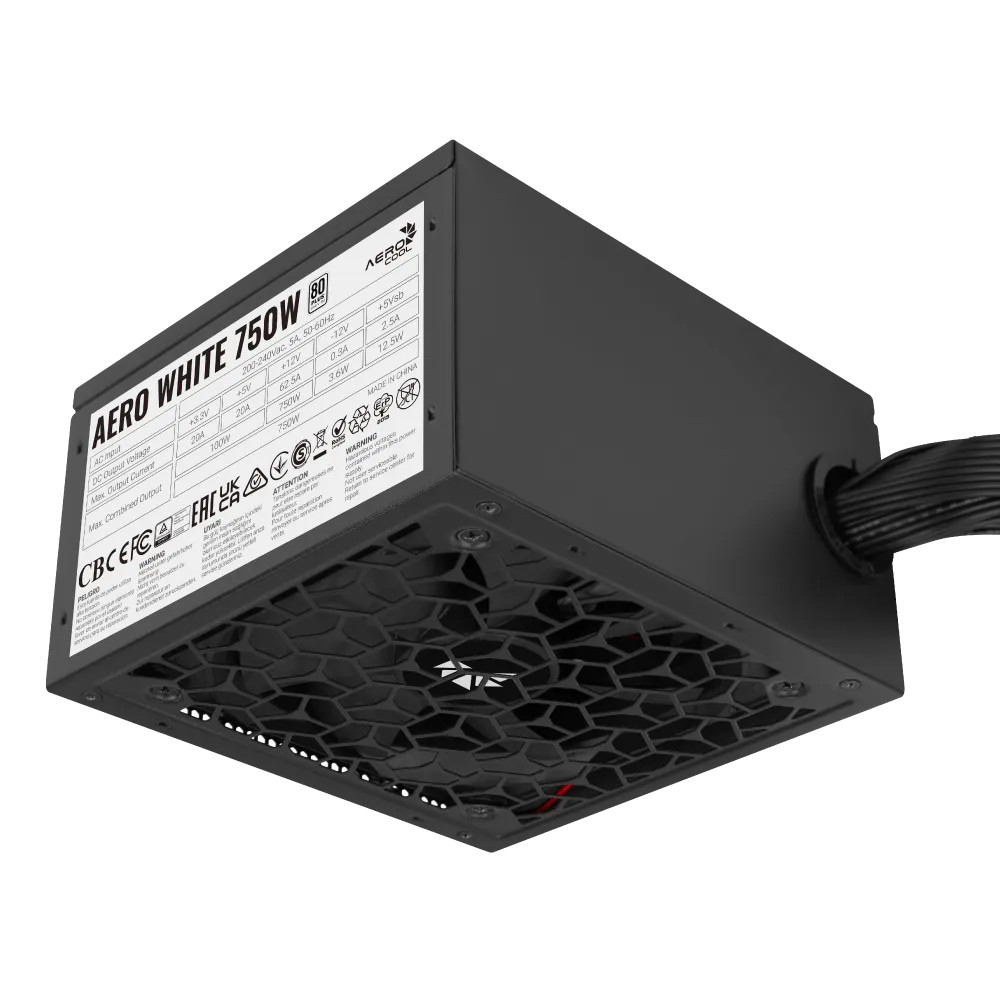 Блок питания Aerocool AERO WHITE 750W ACPW-AR75AEC.12 750 Вт - миниатюра 2