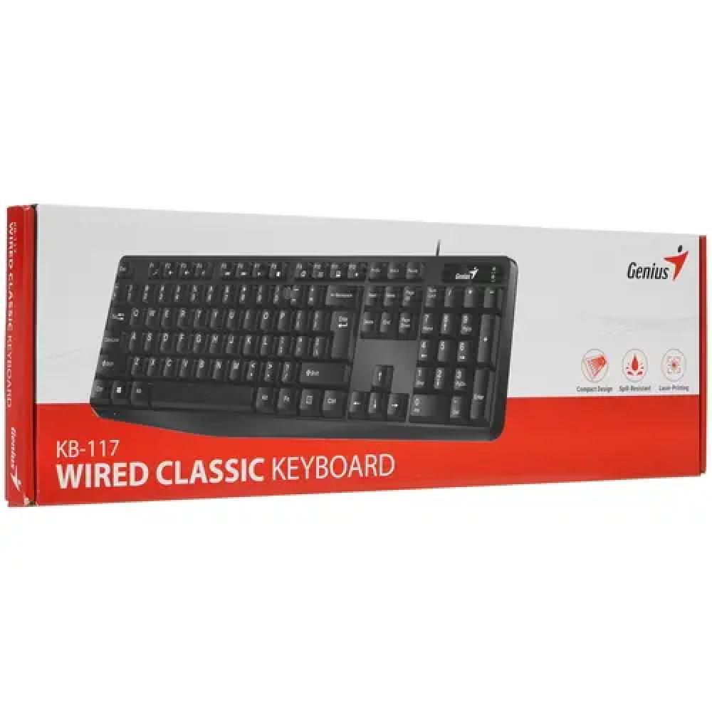 Клавиатура EnGenius Smart KB-117 31310016402 Проводная, USB - миниатюра 4