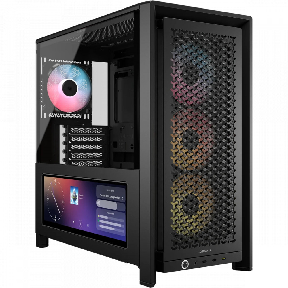 Корпус Corsair Frame 4000D LCD RS ARGB Black CC-9011326-WW Mid-Tower — фото товара
