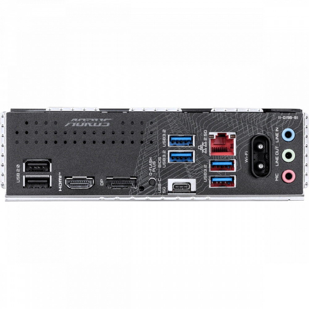 Материнская плата Gigabyte B550M X AORUS ELITE WIFI7 Micro-ATX, AMD AM4 - миниатюра 2
