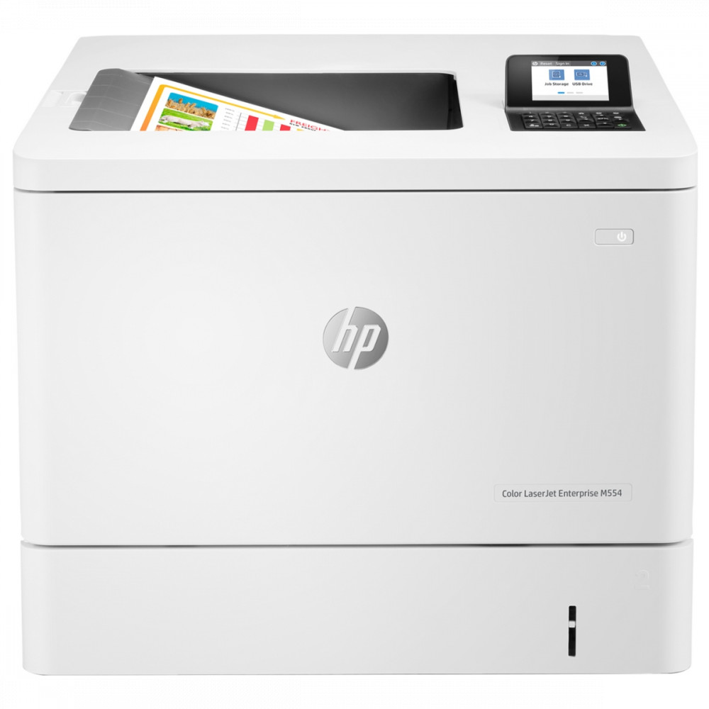 Принтер HP Color LaserJet Enterprise M554dn 7ZU81A#B19 - миниатюра 2