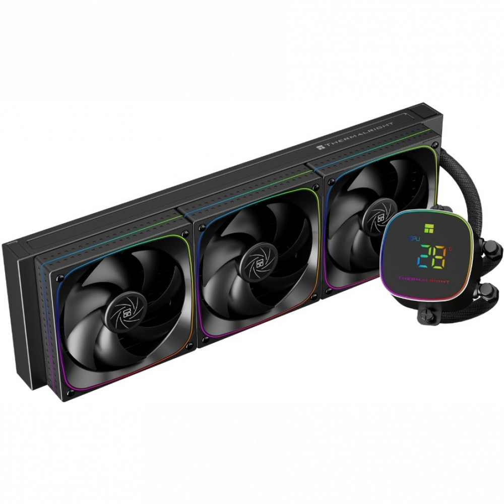 Система охлаждения Thermalright Frozen Horizon 360 Digital F-HORIZON-DIGITAL-BL-360-ARGB Для процессора — фото товара