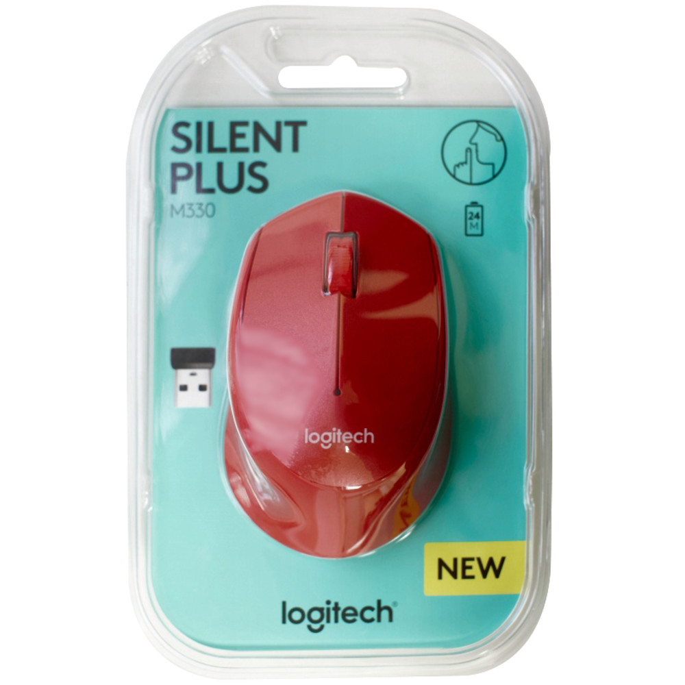 Мышь Logitech M330 SILENT PLUS 910-004911 Премиальные, Беспроводная - миниатюра 6