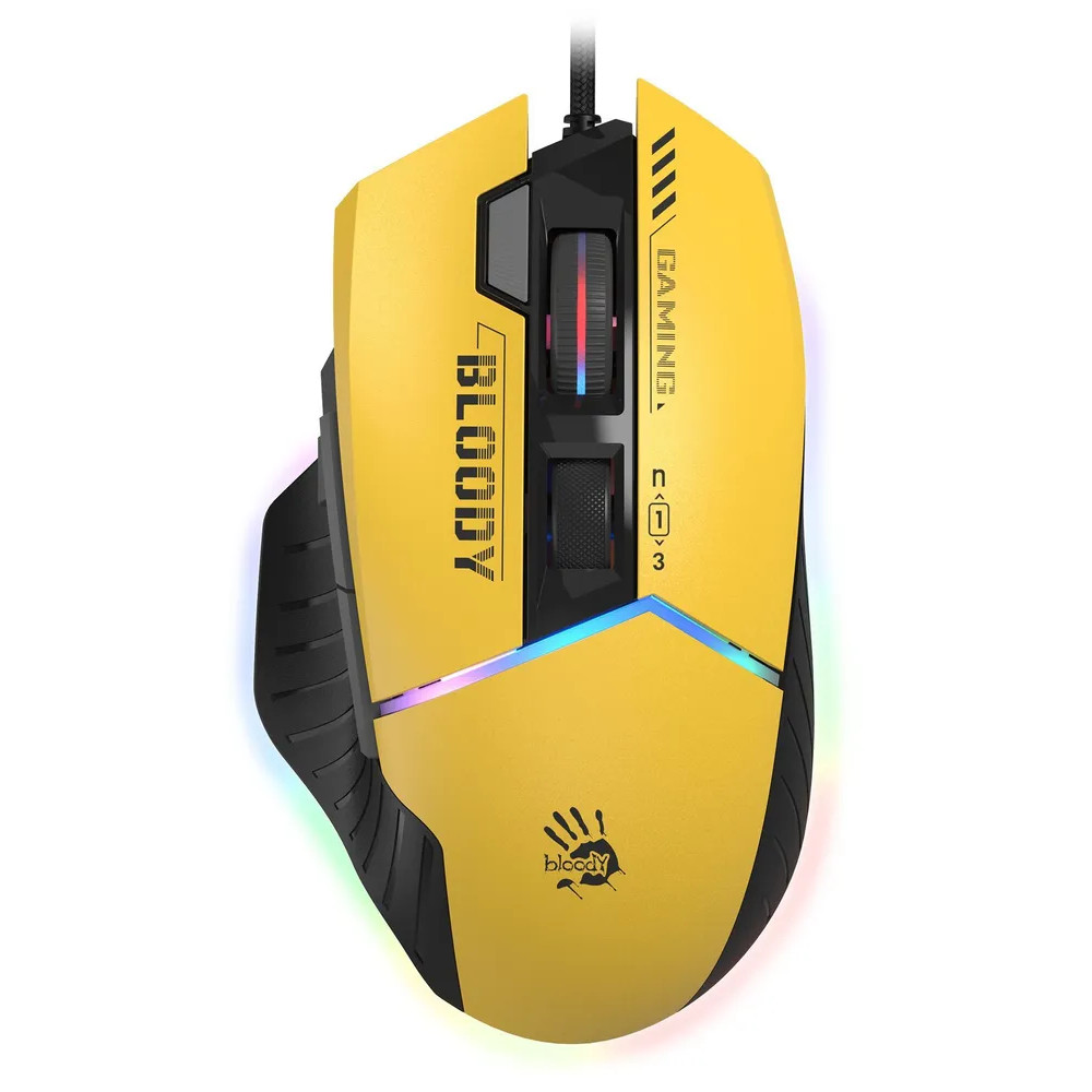 Мышь A4Tech Bloody W95 Max Sports Lime W95-Max Sports Lime Игровые, Проводная — фото товара