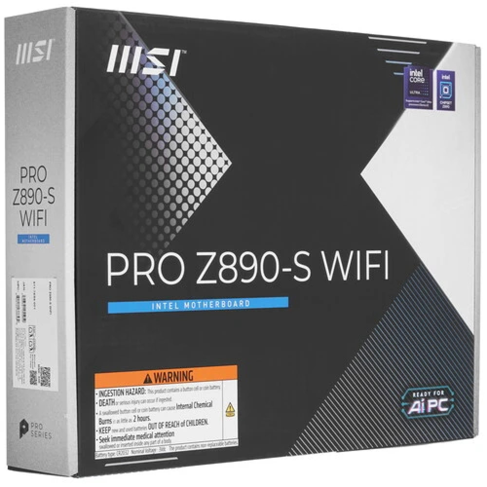 Материнская плата MSI PRO Z890-S WIFI ATX, LGA 1851 - миниатюра 5