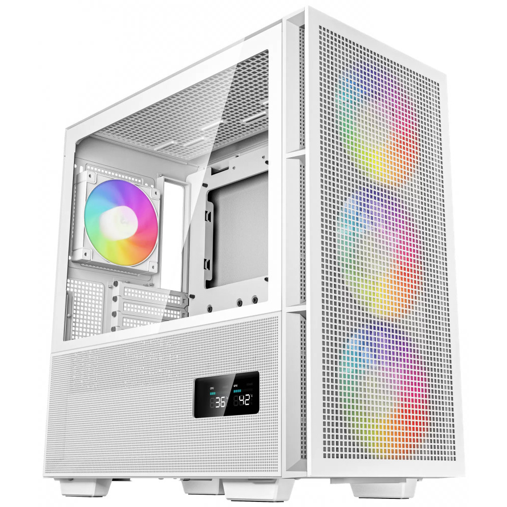 Корпус Deepcool CH560 DIGITAL WH R-CH560-WHAPE4D-G-1 Mid-Tower - миниатюра 2