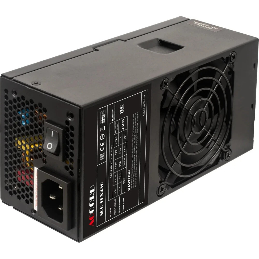 Блок питания Accord ACC-TFX450 450 Вт - миниатюра 2