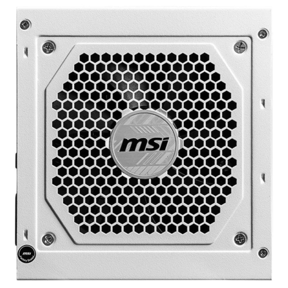 Блок питания MSI MAG A850GL PCIE5 WHITE 850 Вт - миниатюра 4