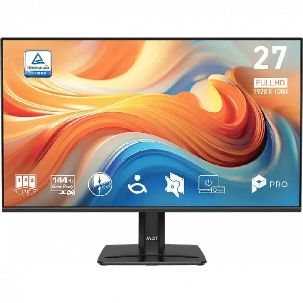 Монитор MSI Pro MP271 E14A 9S6-3PE9CM-010 27 ", IPS, Full HD 1920x1080 (16:9), 144 Гц — фото товара