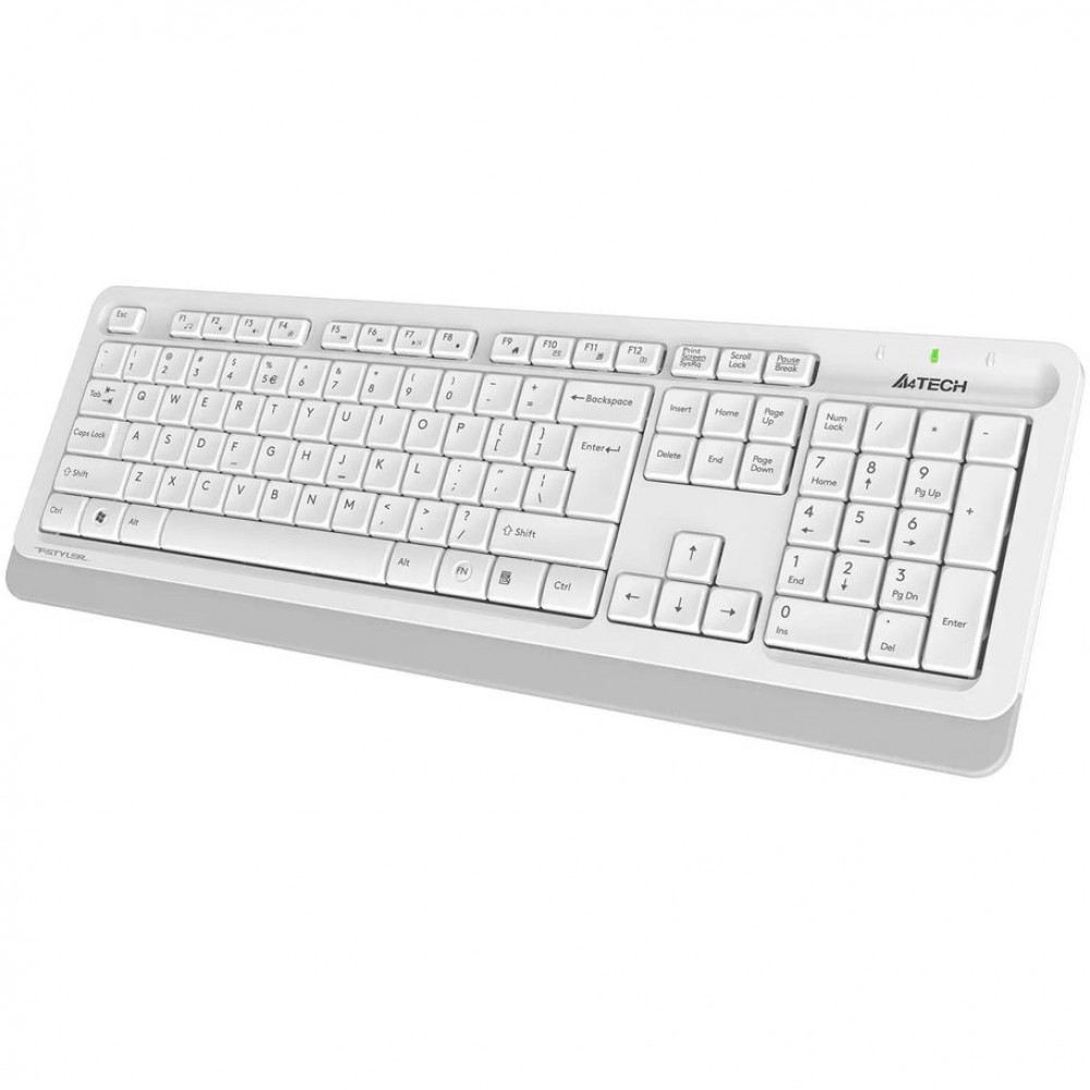 Клавиатура + мышь A4Tech Fstyler FG1010 White FG1010 WHITE - миниатюра 6