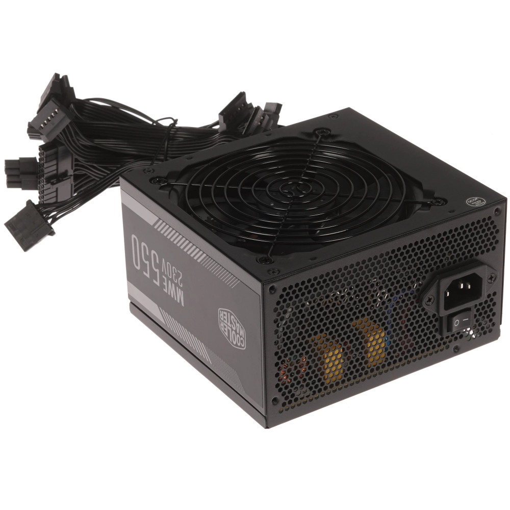 Блок питания Cooler Master MWE 550 White 230V - V2 MPE-5501-ACABW 550 Вт, 80+ - миниатюра 2