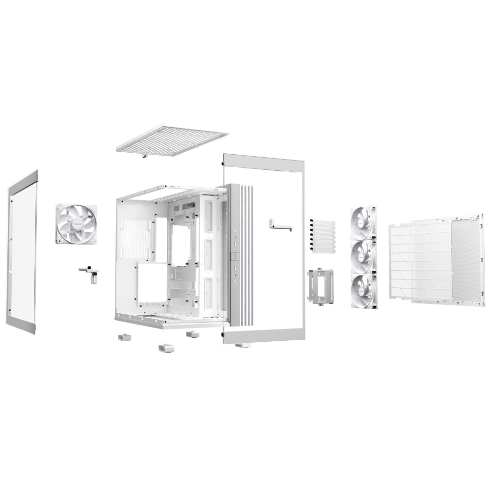 Корпус be quiet! Light Base 600 LX White BGW68 Mid-Tower - миниатюра 2