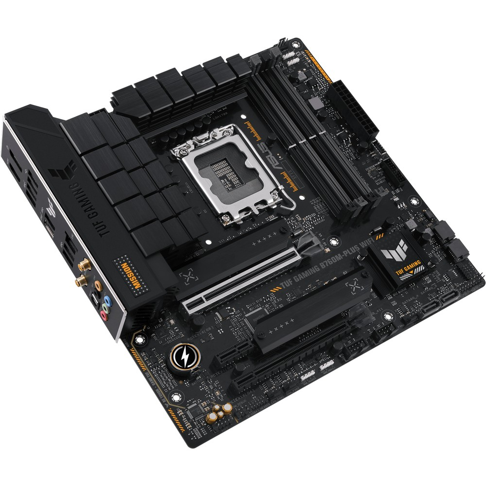 Материнская плата Asus TUF GAMING B760M-PLUS WIFI Micro-ATX, LGA 1700 - миниатюра 4