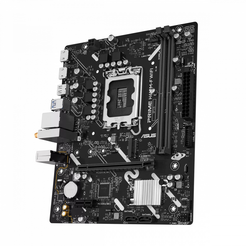 Материнская плата Asus PRIME H610M-F WIFI Micro-ATX, LGA 1700 - миниатюра 3