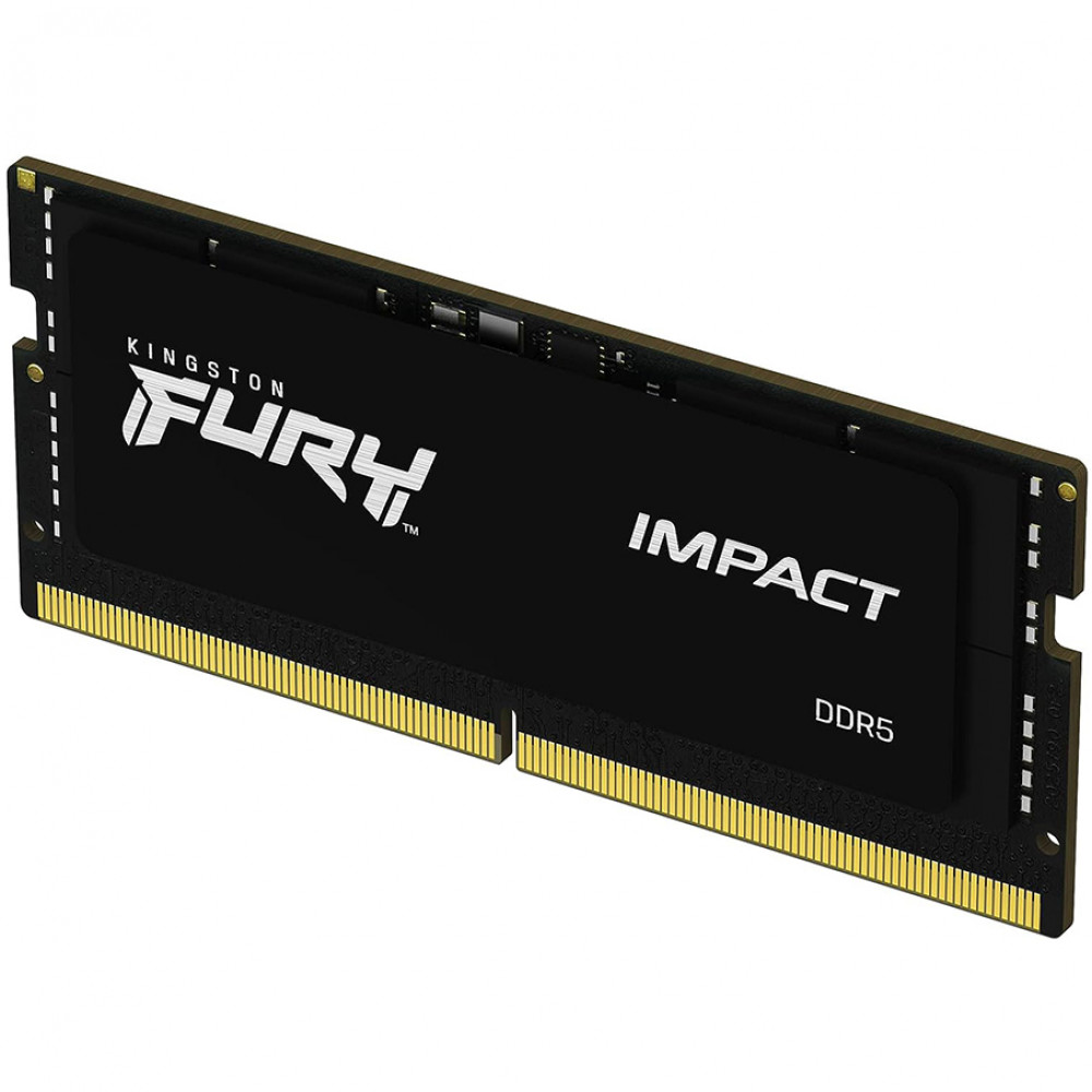 ОЗУ Kingston FURY Impact KF548S38IB-16 SO-DIMM, DDR5, 16 Гб, 4800 МГц - миниатюра 2
