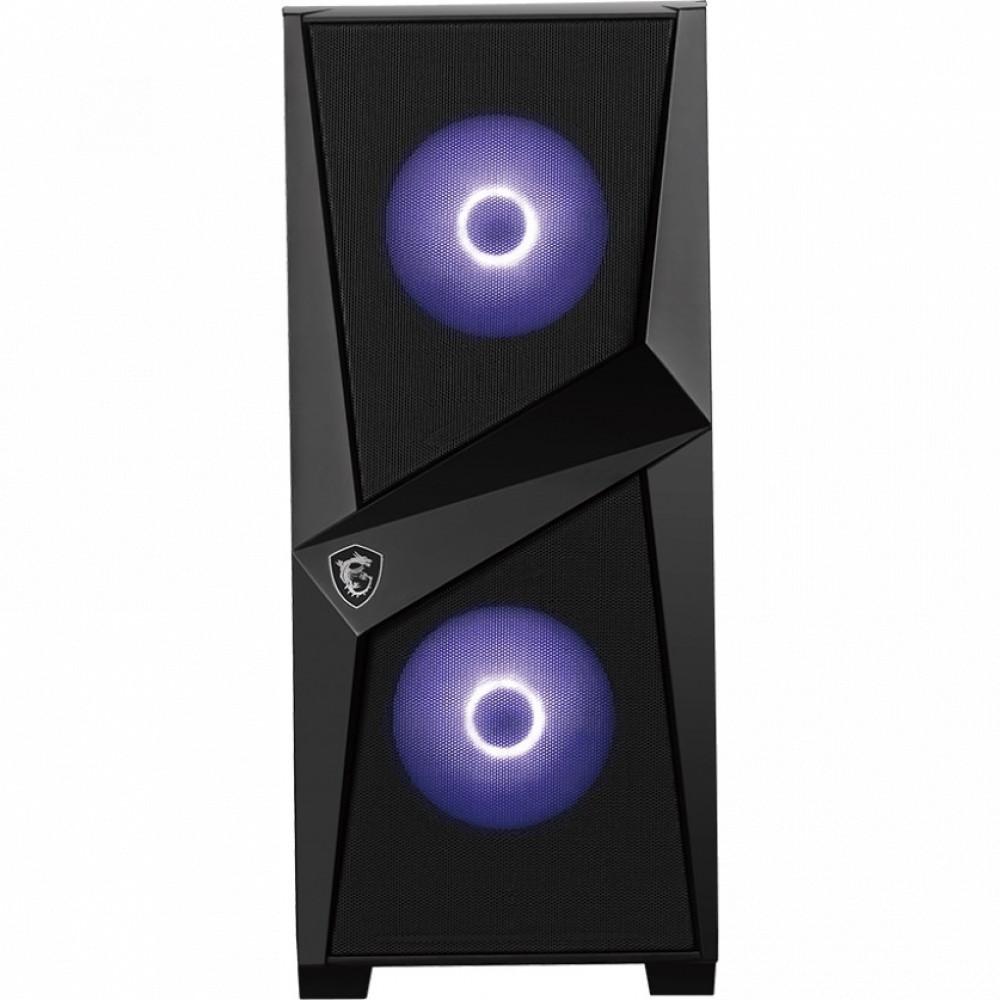 Корпус MSI MAG FORGE 100M black Mid-Tower - миниатюра 3