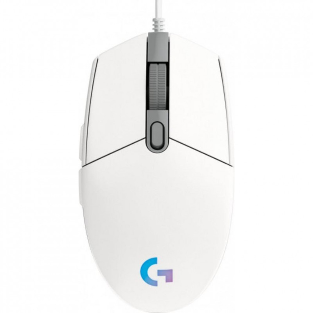 Мышь Logitech G102 LIGHTSYNC, White 910-005824 Игровые, Проводная - миниатюра 3
