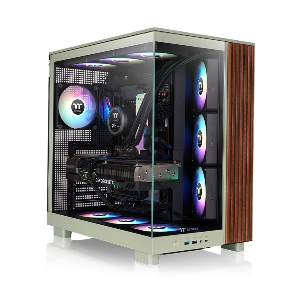 Корпус Thermaltake View 380 XL WS ARGB Matcha Green CA-11E-00MEWN-WS Mid-Tower — фото товара