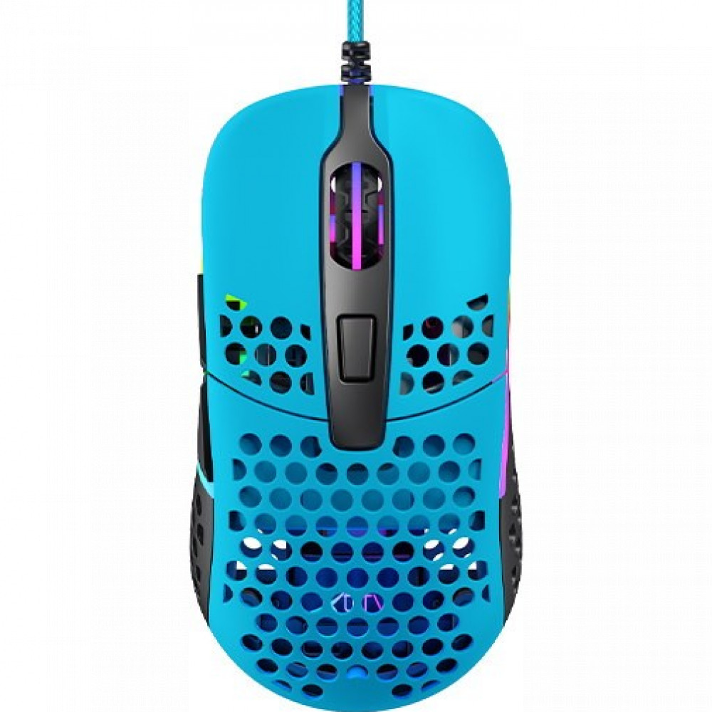 Мышь Xtrfy M42 RGB USB Miami Blue XG-M42-RGB-BLUE Игровые, Проводная — фото товара