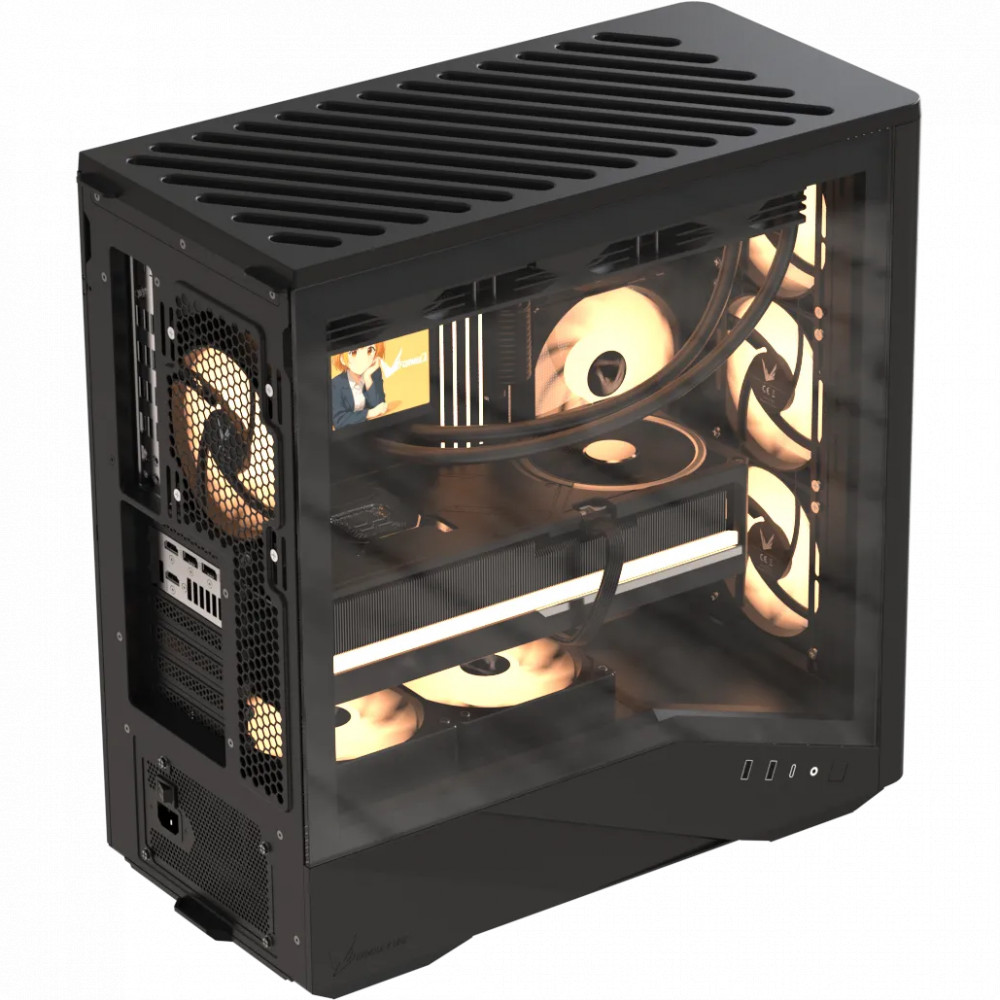Корпус Formula Air Power G9 DUO PA Black Mid-Tower - миниатюра 4