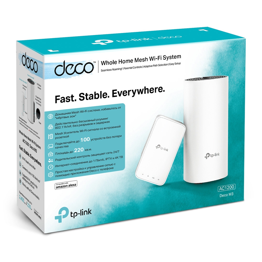 Маршрутизатор для дома TP-Link Deco M3 - миниатюра 2