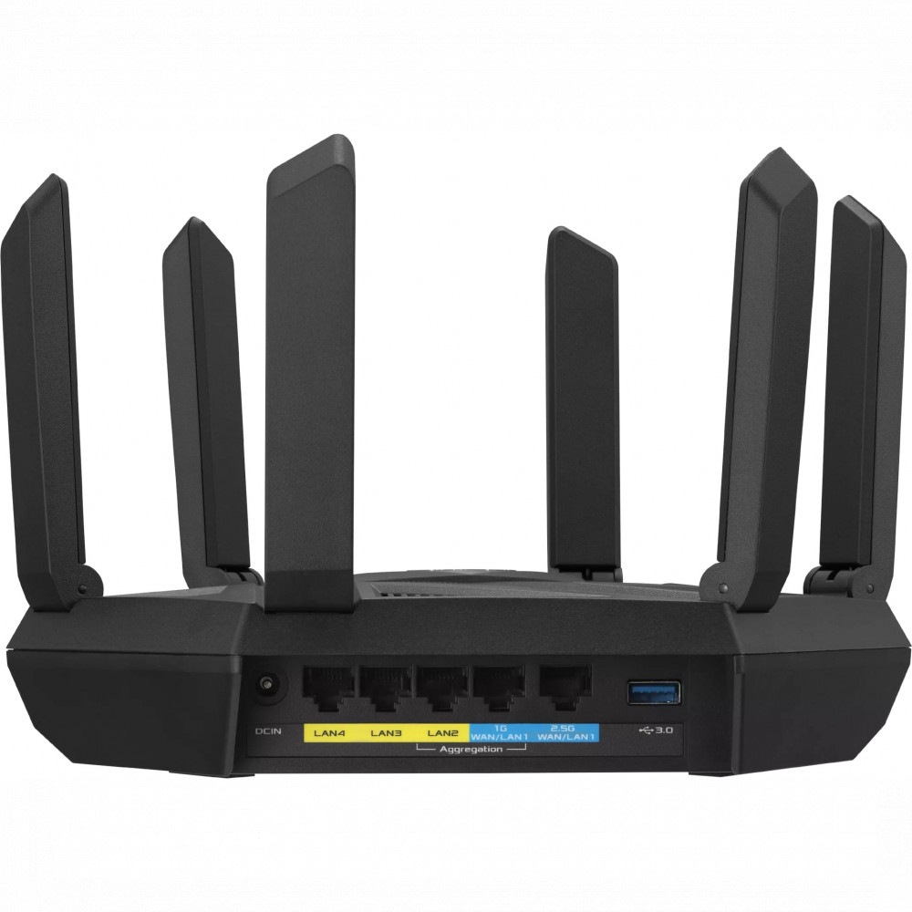Маршрутизатор для дома Asus RT-AXE7800 90IG07B0-MU9B00 - миниатюра 7