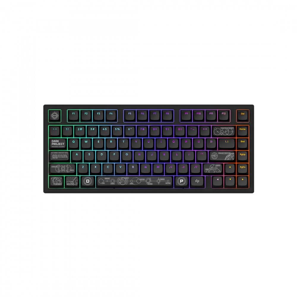 Клавиатура Dark Project ALU81A Terra Nova Black DPKB_NOVA_81_ANSI_BLACK_UA Беспроводная, Bluetooth — фото товара