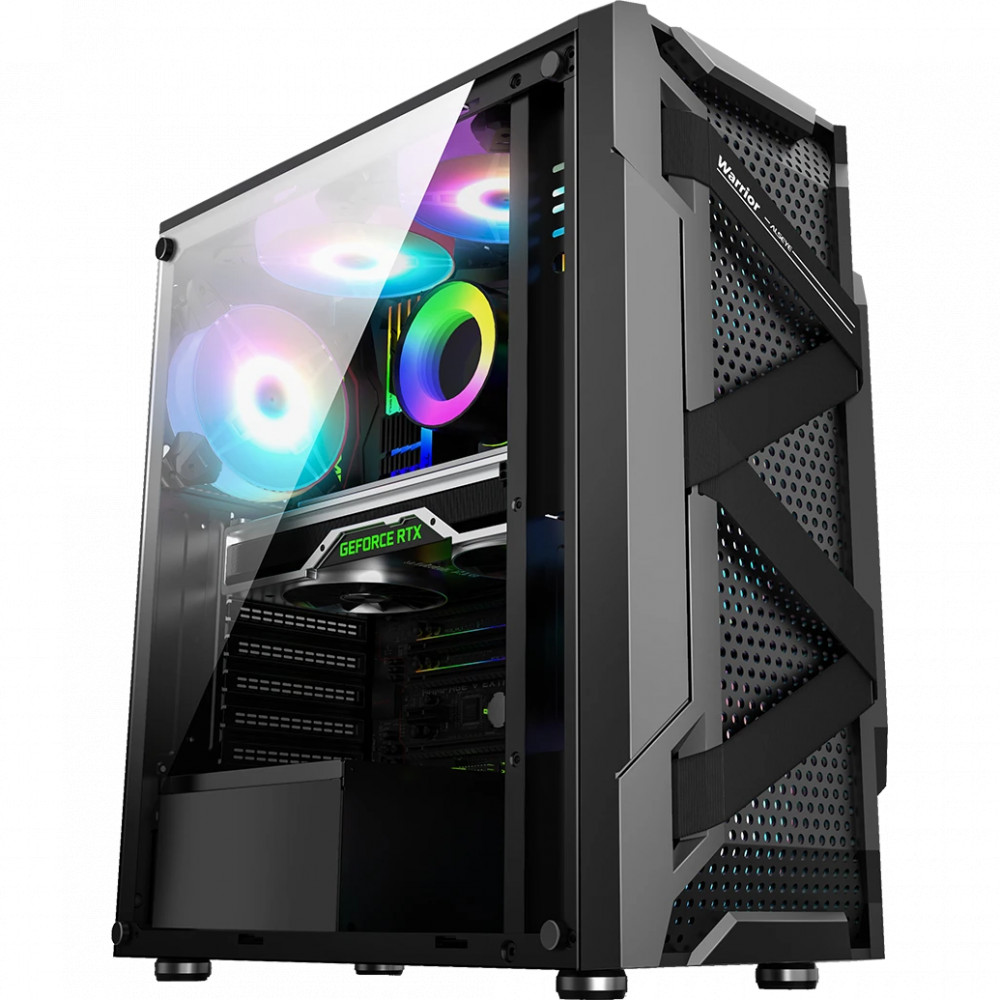 Корпус ALSEYE Warrior Black AS.07.0002 Mid-Tower — фото товара