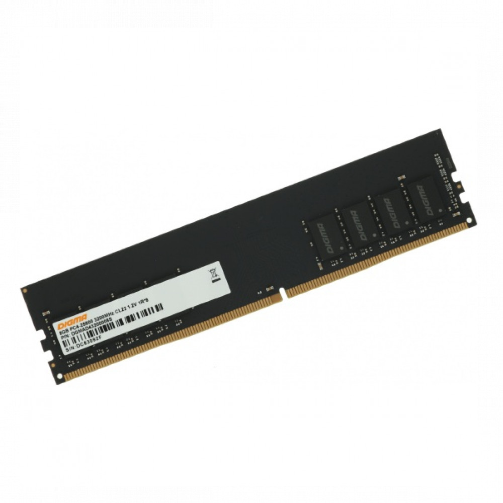 ОЗУ Digma DGMAD43200008D DIMM, DDR4, 8 Гб, 3200 МГц — фото товара