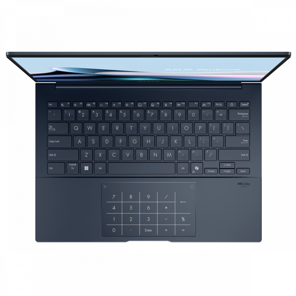 Ноутбук Asus UX3405CA Zenbook 14 Ponder Blue 90NB14W1-M01PP0 14 ", WQXGA+ 2880x1800 (16:10), Intel, Core Ultra 7, 16 Гб, 1 ТБ, Intel Graphics - миниатюра 3
