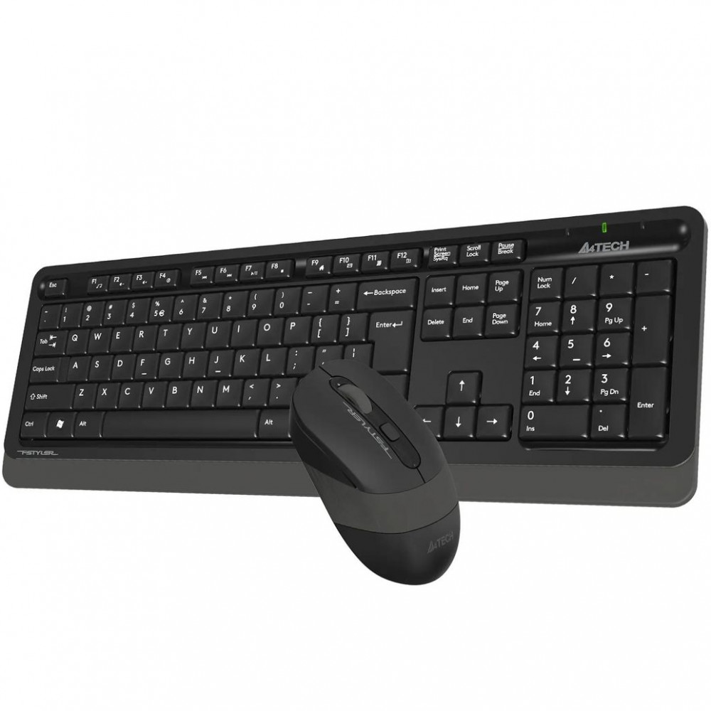 Клавиатура + мышь A4Tech Fstyler FG1010 GREY - миниатюра 3