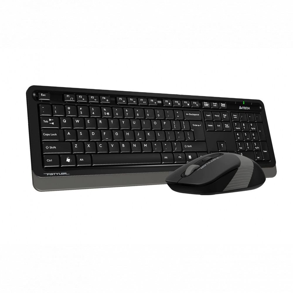 Клавиатура + мышь A4Tech FG1010S FG1010S-Grey Fstyler - миниатюра 2