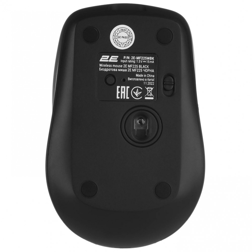 Мышь 2E MF225 Silent 2E-MF225WBK Бюджетные, Беспроводная - миниатюра 4