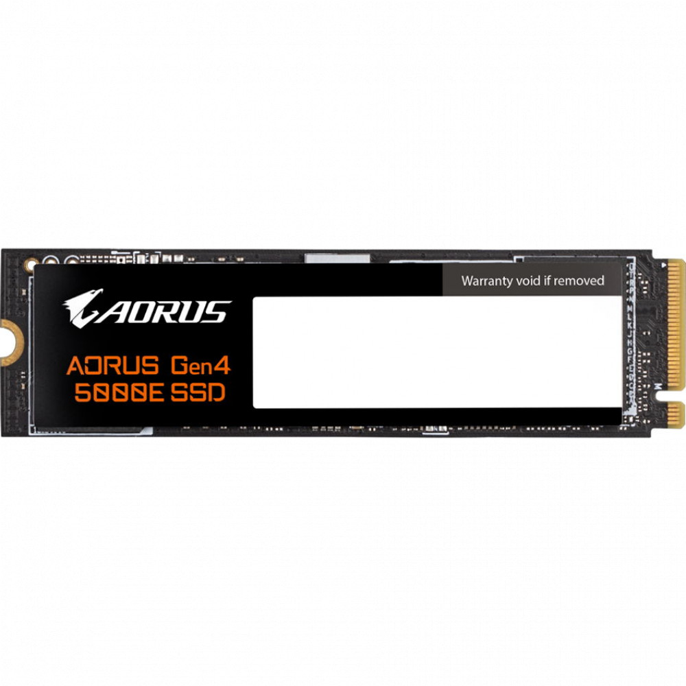 Жесткий диск Gigabyte AORUS Gen4 5000E AG450E500G-G SSD (твердотельные), 500 ГБ, M.2, PCIe — фото товара